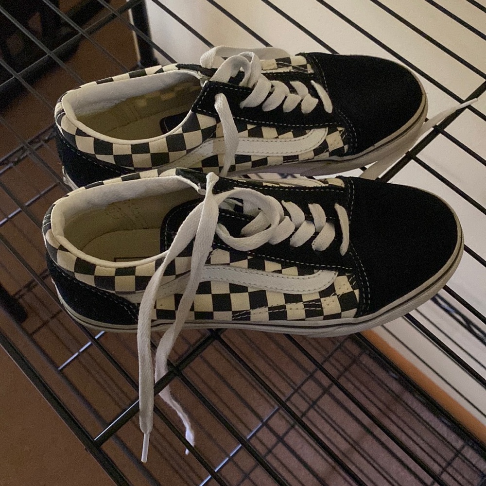 Vans checkerboard sneakers